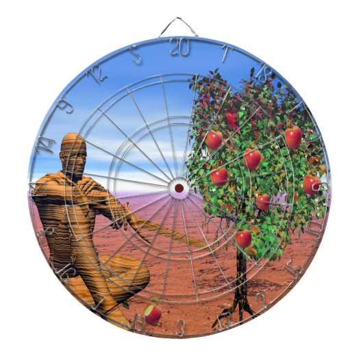 Zauberbaum Dartscheibe (vorne)