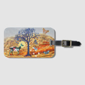 Zauberbaum Gepäckanhänger (Vorderseite (Horizontal))