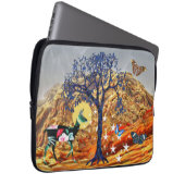 Zauberbaum Laptopschutzhülle (Vorne Rechts)