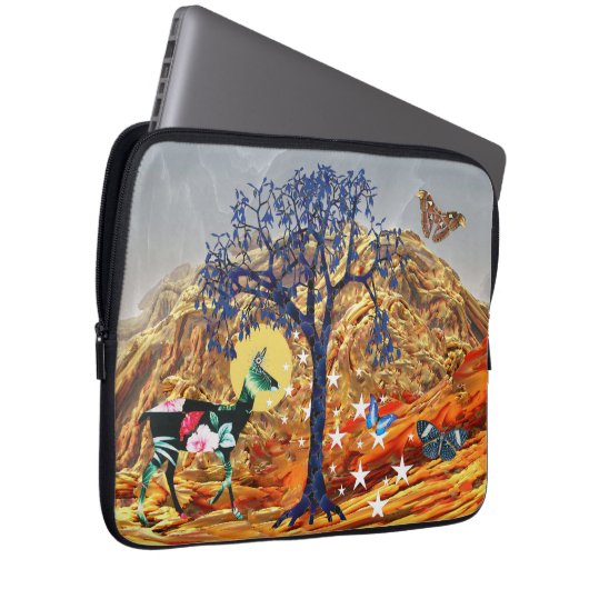 Zauberbaum Laptopschutzhülle (Vorne Rechts)