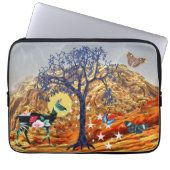 Zauberbaum Laptopschutzhülle (Vorderseite)