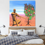 Zauberbaum Leinwanddruck (Insitu (Schlafzimmer))