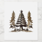 Zauberbaum Weinetikett (Einzelnes Label)