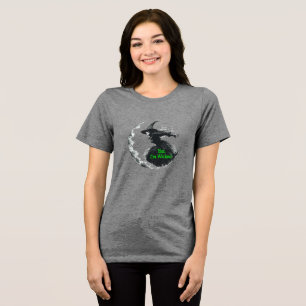 Zauberbindungsdesigns überraschend kühl Halloween Tri-Blend Shirt
