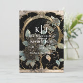 Zauberblüte Einladung (Stehend Vorderseite)