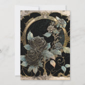 Zauberblüte Einladung (Rückseite)