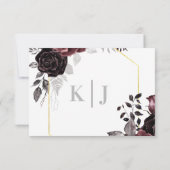 Zauberblüte RSVP Karte (Rückseite)