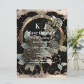 Zauberblüte Save The Date (Stehend Vorderseite)