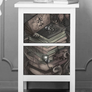 Zauberbuch-Abstrakte Massivmalerei Seidenpapier