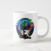 Zauberbuch Jumbo-Tasse (Rechts)