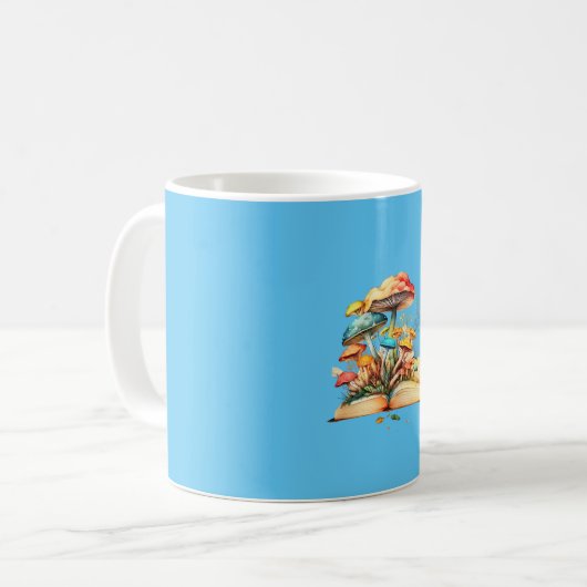 Zauberbuch Kaffeetasse (Vorderseite Links)