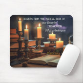 Zauberbuch Lehrer Mousepad (Mit Mouse)