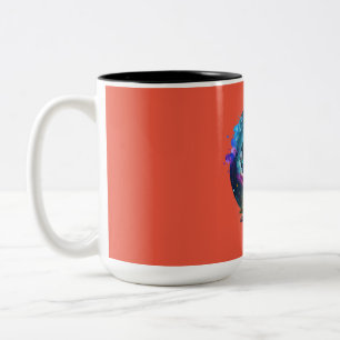Zauberbuch Zweifarbige Tasse