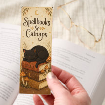 Zauberbücher & Katzennickerchen Cozy Hexenkatze