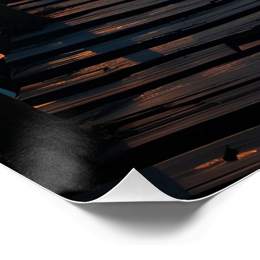 Zauberdorf Moonlit Poster (Ecke)