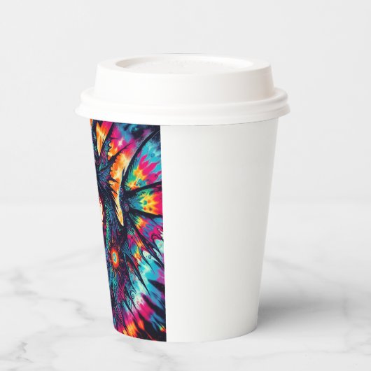 Zauberdrache für den Knowledge Paper Cup Pappbecher (Links)