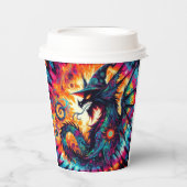 Zauberdrache für den Knowledge Paper Cup Pappbecher (Vorderseite)