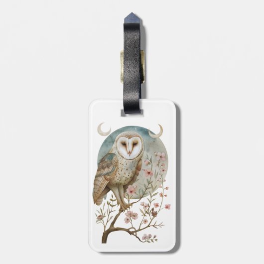 Zauberei Gepäckanhänger (Rückseite vertikal)