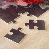 Zauberei | Rotes Mit Augen Smoky-Demon-Tier mit Ro Puzzle (Seite)