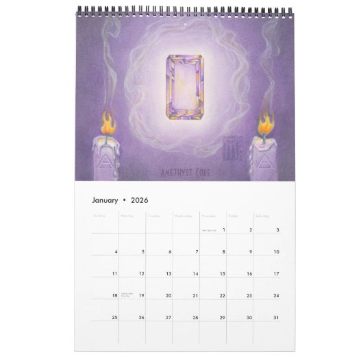 Zauberei: Streitreiche Reiche 2024 Kalender (Jan 2026)