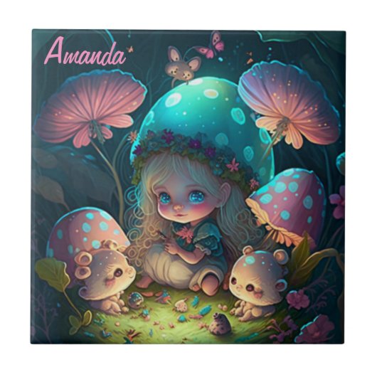 Zauberelf Momente Fliese (Vorderseite)