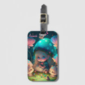 Zauberelf Momente Gepäckanhänger (Vorderseite Vertikal)