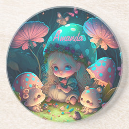 Zauberelf Momente Getränkeuntersetzer