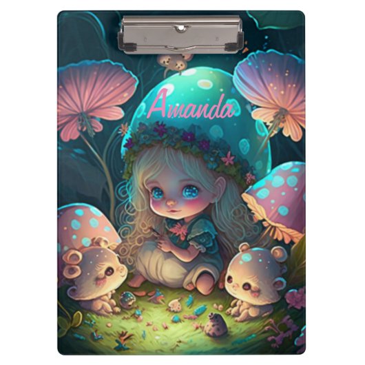 Zauberelf Momente Klemmbrett (Vorderseite)