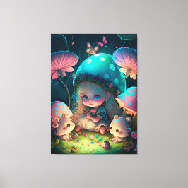 Zauberelf Momente Leinwanddruck