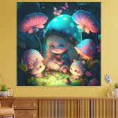 Zauberelf Momente Leinwanddruck (Insitu (Wohnzimmer))