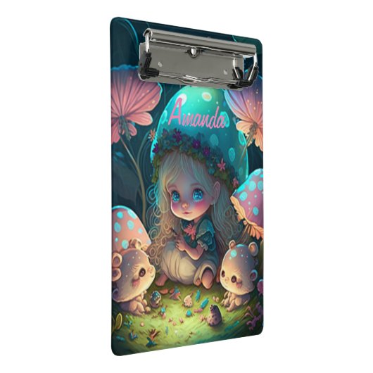 Zauberelf Momente Mini Klemmbrett (Schrägansicht)