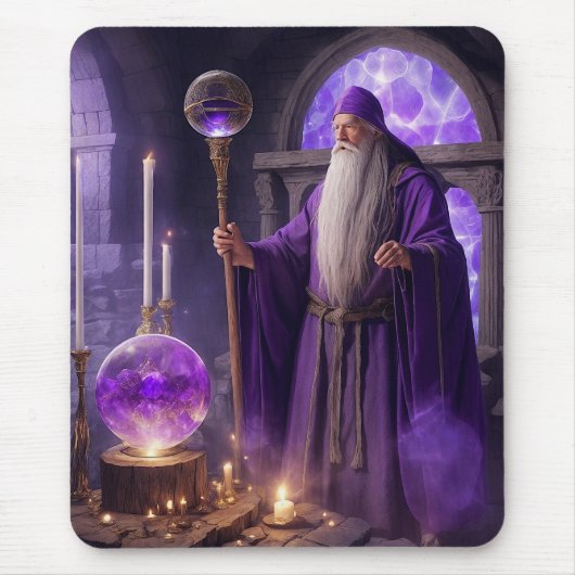 Zauberer des ewigen Zeitalters Mousepad (Vorne)