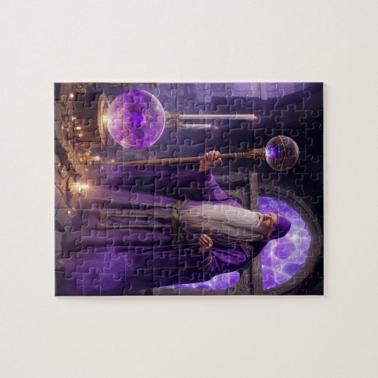 Zauberer des Jigsaw-Puzzles der Ewigen Zeit Puzzle (Horizontal)