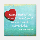 Zauberer des OZ Anführungsmagneten Magnet (Vorne)