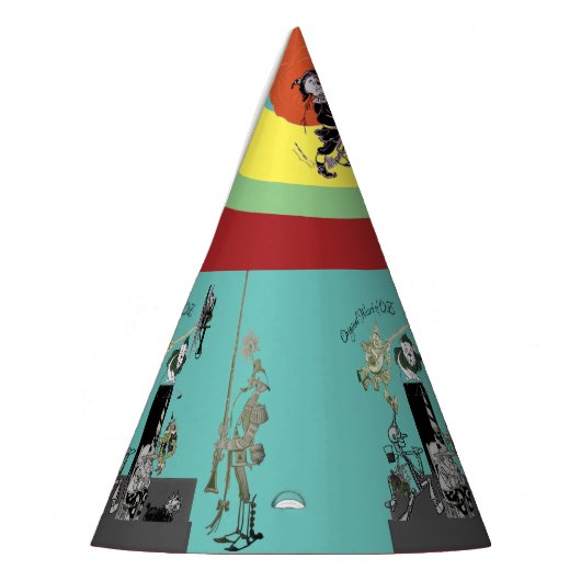 Zauberer des OZ Authentic Illustrations-Party | Partyhütchen (Links)