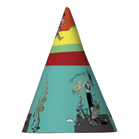 Zauberer des OZ Authentic Illustrations-Party | Partyhütchen (Rechts)