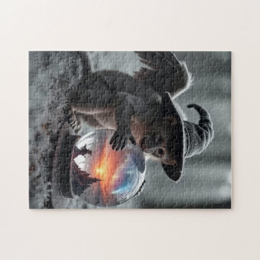 Zauberer des Oz-Wicked-Affen Puzzle (Horizontal)