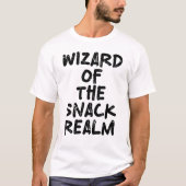 Zauberer des Snack-Reiches T-Shirt (Vorderseite)