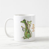 Zauberer-Drache-Tasse Kaffeetasse (Links)