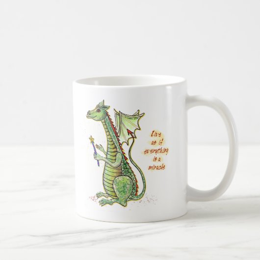 Zauberer-Drache-Tasse Kaffeetasse (Rechts)