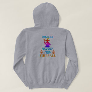 Zauberer Feuerball Hoodie