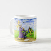 Zauberer für Bat Kaffeetasse (Vorderseite Links)