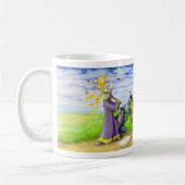 Zauberer für Bat Kaffeetasse (Links)