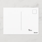 Zauberer für Bat Postkarte (Rückseite)