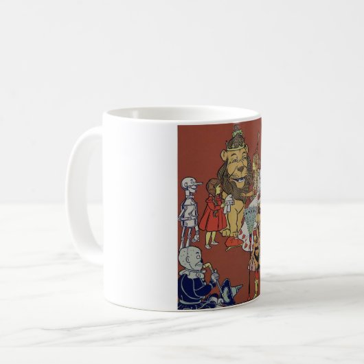 Zauberer für Oz Coffee Tasse (Vorderseite Links)