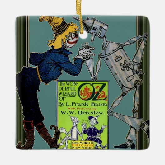 Zauberer für Oz Keramik Keramikornament (Vorderseite)