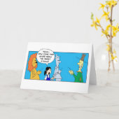 Zauberer für OZ - Kurzer Strohhalm Karte (Gelbe Blume)