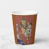 Zauberer für Oz Paper Cup Pappbecher (Rückseite)
