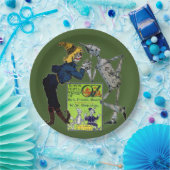 Zauberer für Oz-Papierplatte Pappteller (Party)