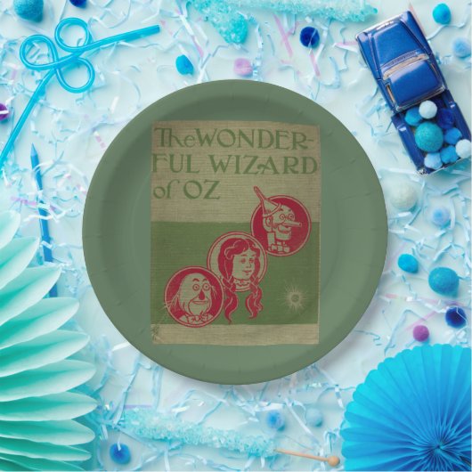 Zauberer für Oz-Papierplatte Pappteller (Party)